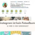 Instagram ist kein Fotoalbum