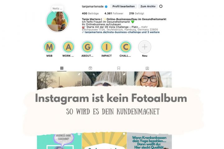 Instagram ist kein Fotoalbum