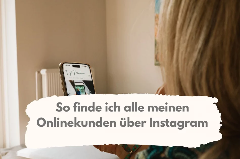 Onlinekunden über Instagram