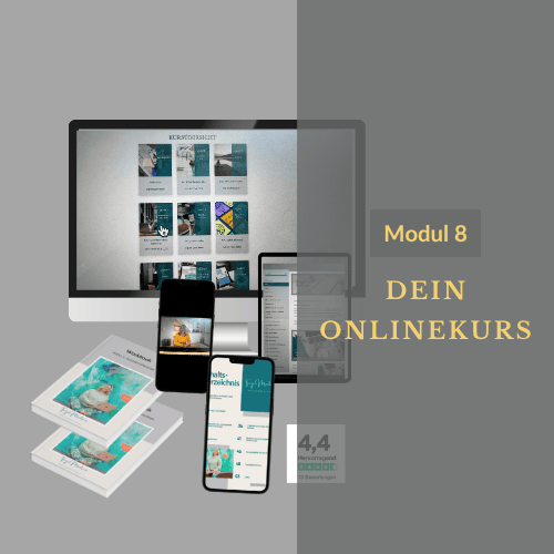 Modul 8: Dein Onlinekurs – Professionell planen, gestalten und erfolgreich starten